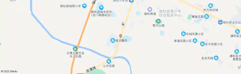 安庆宿松二中_公交站地图_安庆公交_妙搜公交查询2025