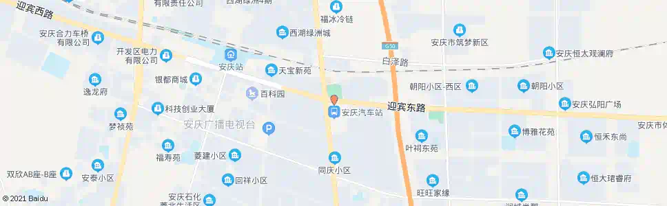 安庆客运中心站_公交站地图_安庆公交_妙搜公交查询2025