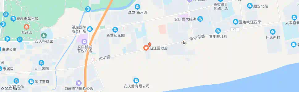 安庆迎江区政府_公交站地图_安庆公交_妙搜公交查询2025