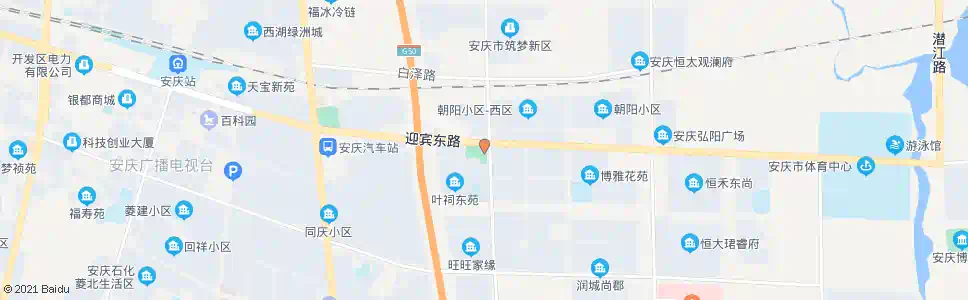 安庆发展银行_公交站地图_安庆公交_妙搜公交查询2025