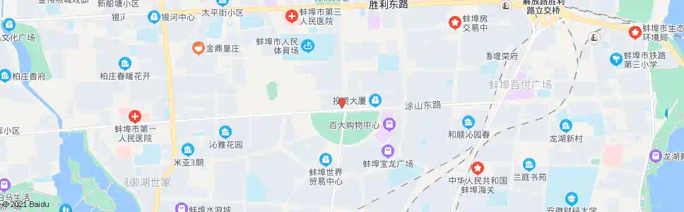 蚌埠中信银行_公交站地图_蚌埠公交_妙搜公交查询2025