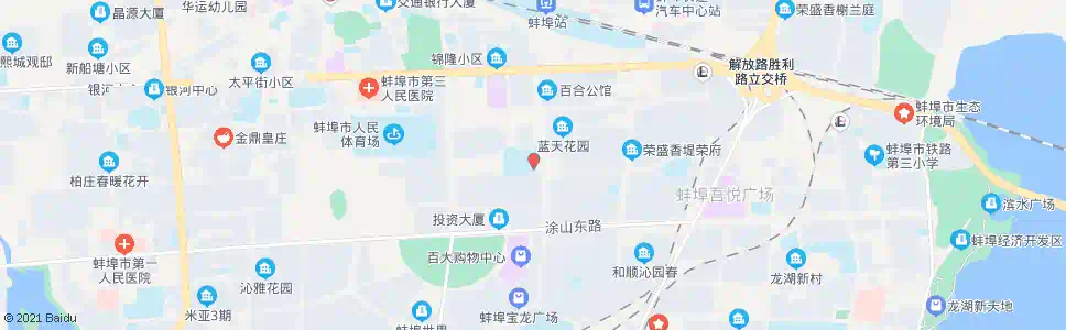 蚌埠二实小_公交站地图_蚌埠公交_妙搜公交查询2025