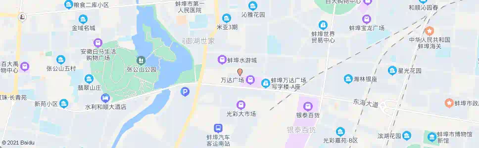 蚌埠工农路万达广场_公交站地图_蚌埠公交_妙搜公交查询2025