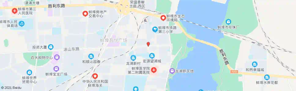 蚌埠宏业二村_公交站地图_蚌埠公交_妙搜公交查询2025