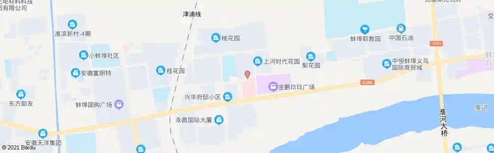蚌埠中医院_公交站地图_蚌埠公交_妙搜公交查询2025