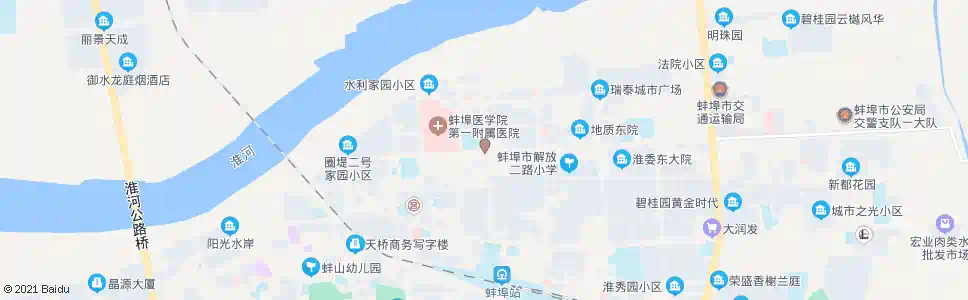 蚌埠治淮路交通路_公交站地图_蚌埠公交_妙搜公交查询2025
