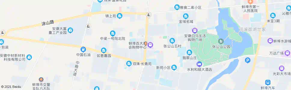 蚌埠百大禹会购物中心_公交站地图_蚌埠公交_妙搜公交查询2025