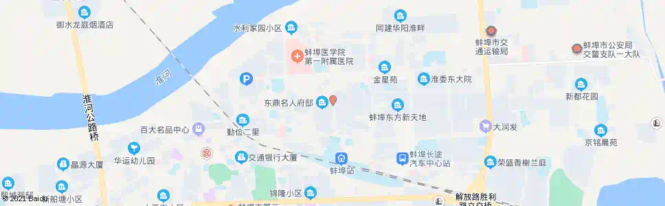 蚌埠国强路市场_公交站地图_蚌埠公交_妙搜公交查询2025