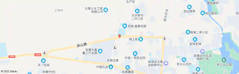 蚌埠十二中_公交站地图_蚌埠公交_妙搜公交查询2025
