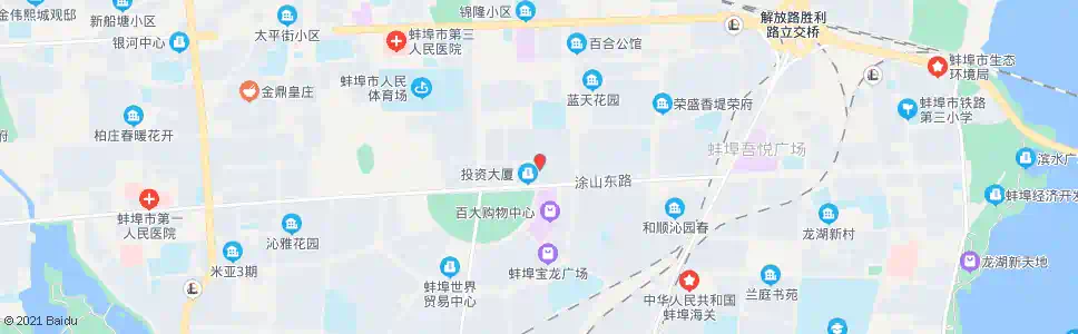 蚌埠浦发银行_公交站地图_蚌埠公交_妙搜公交查询2025