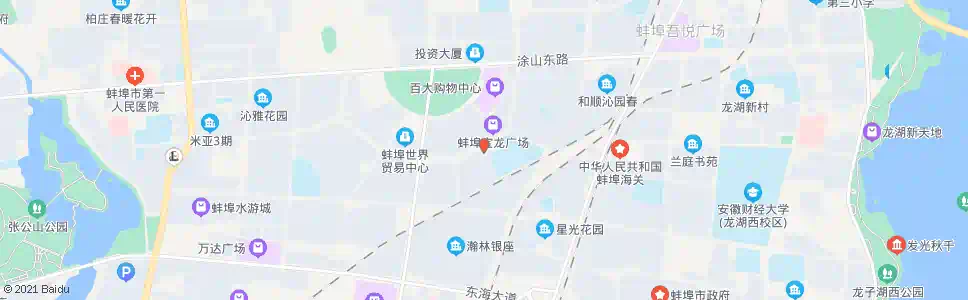 蚌埠高井银行_公交站地图_蚌埠公交_妙搜公交查询2025