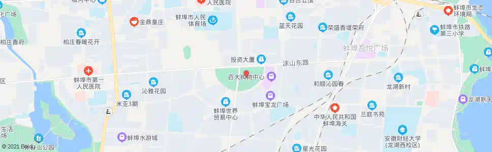 蚌埠淮河文化广场东_公交站地图_蚌埠公交_妙搜公交查询2025