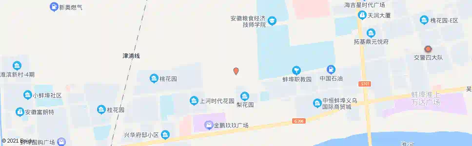 蚌埠吴小台路口_公交站地图_蚌埠公交_妙搜公交查询2025