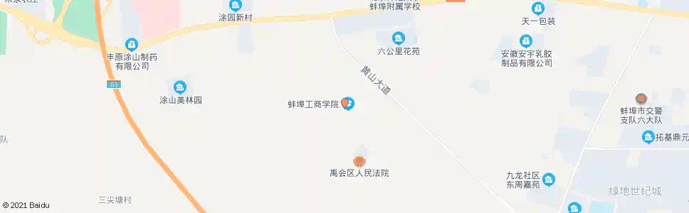 蚌埠财大商学院_公交站地图_蚌埠公交_妙搜公交查询2025