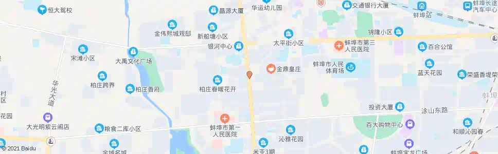蚌埠朝阳路红旗一路_公交站地图_蚌埠公交_妙搜公交查询2025