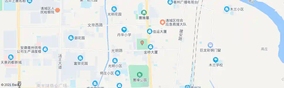 亳州魏武广场_公交站地图_亳州公交_妙搜公交查询2025
