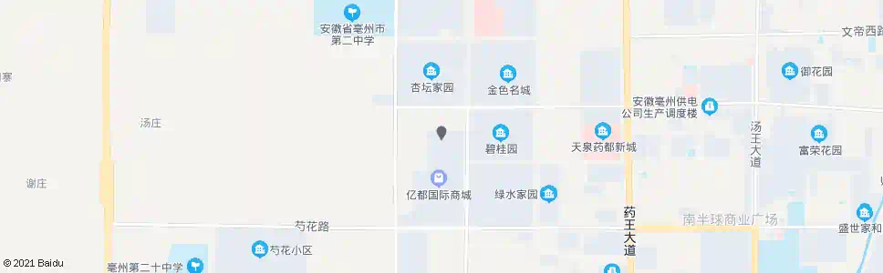 亳州亿都国际商城东门_公交站地图_亳州公交_妙搜公交查询2025
