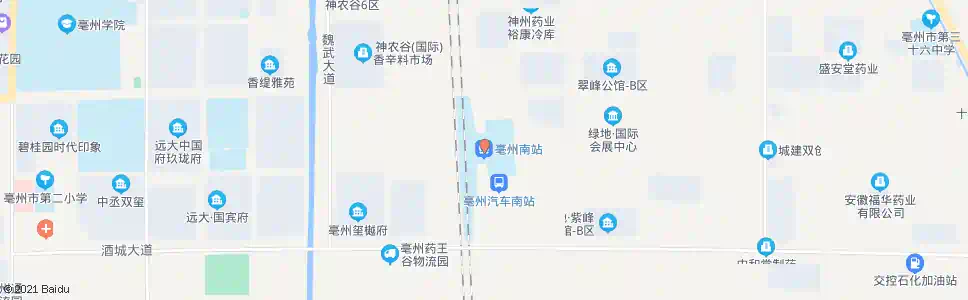 亳州万福南门_公交站地图_亳州公交_妙搜公交查询2025