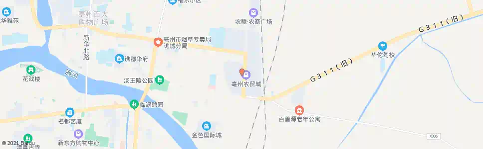 亳州蔬菜批发市场_公交站地图_亳州公交_妙搜公交查询2025