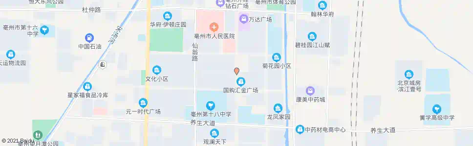 亳州国购西门_公交站地图_亳州公交_妙搜公交查询2025