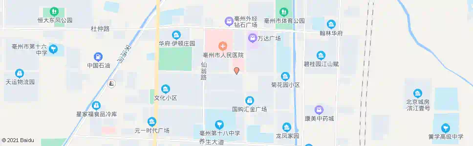 亳州市人民医院南院南门_公交站地图_亳州公交_妙搜公交查询2025