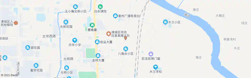 亳州文帝东路口_公交站地图_亳州公交_妙搜公交查询2025