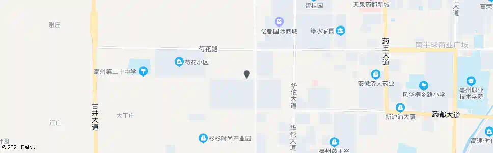 亳州富威电子_公交站地图_亳州公交_妙搜公交查询2025