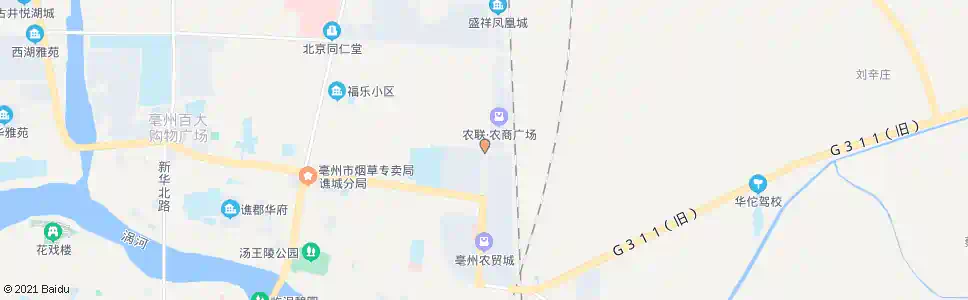 亳州建安北路_公交站地图_亳州公交_妙搜公交查询2025