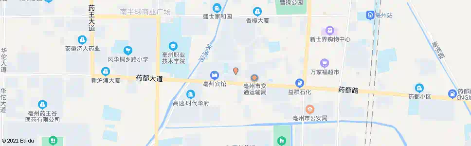 亳州行政服务中心_公交站地图_亳州公交_妙搜公交查询2025