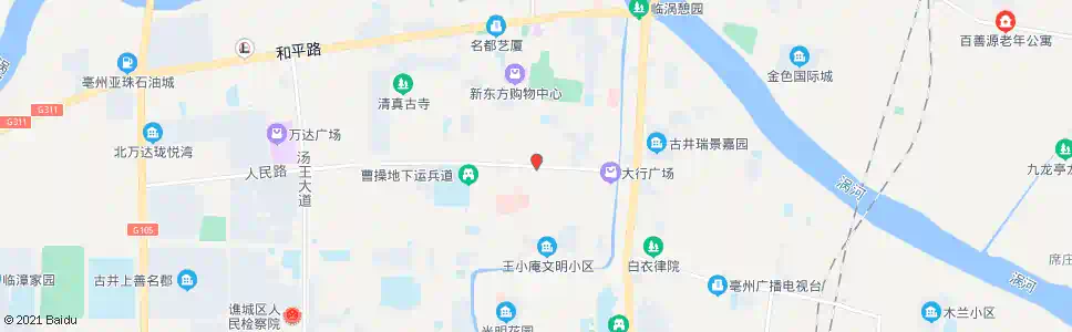 亳州市人民医院北院_公交站地图_亳州公交_妙搜公交查询2025