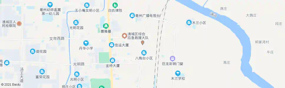 亳州药王医院_公交站地图_亳州公交_妙搜公交查询2025