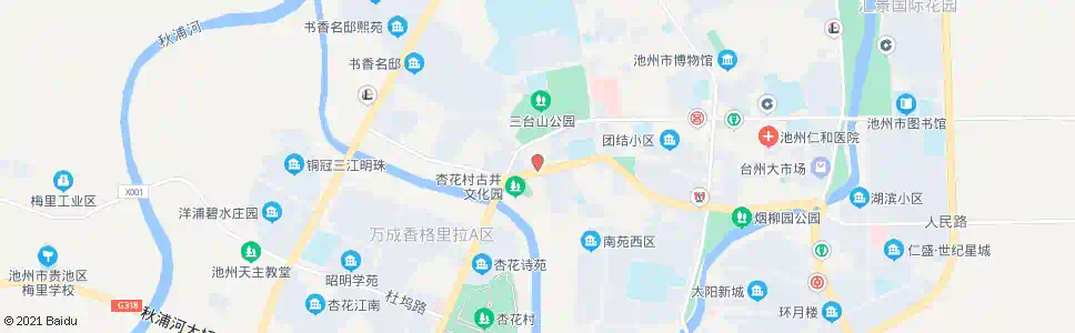 池州九华医院_公交站地图_池州公交_妙搜公交查询2025