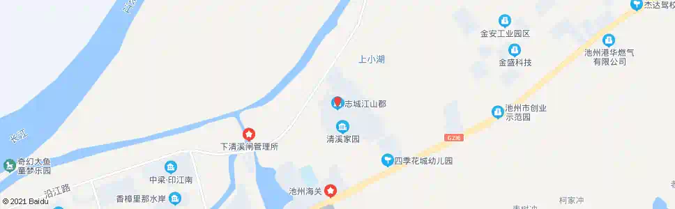 池州志城江山郡_公交站地图_池州公交_妙搜公交查询2025