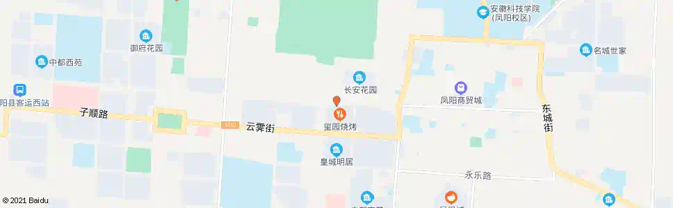 滁州玺园_公交站地图_滁州公交_妙搜公交查询2025