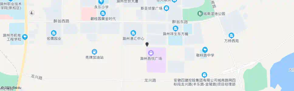 滁州敬梓路_公交站地图_滁州公交_妙搜公交查询2025