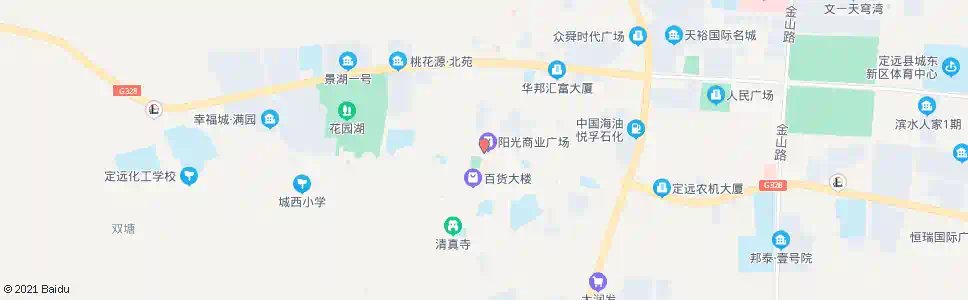滁州阳光商业广场_公交站地图_滁州公交_妙搜公交查询2025