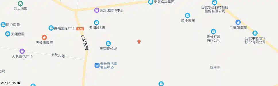 滁州天长二中_公交站地图_滁州公交_妙搜公交查询2025