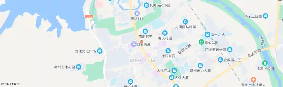 滁州二院门诊部_公交站地图_滁州公交_妙搜公交查询2025