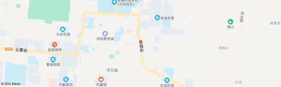 滁州独山路口_公交站地图_滁州公交_妙搜公交查询2025