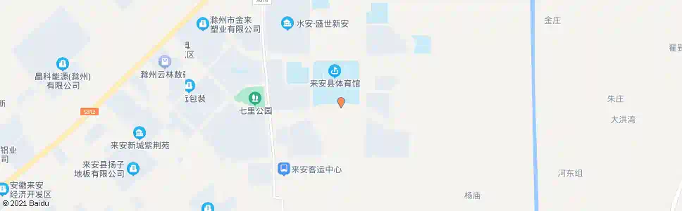 滁州来安中学_公交站地图_滁州公交_妙搜公交查询2025