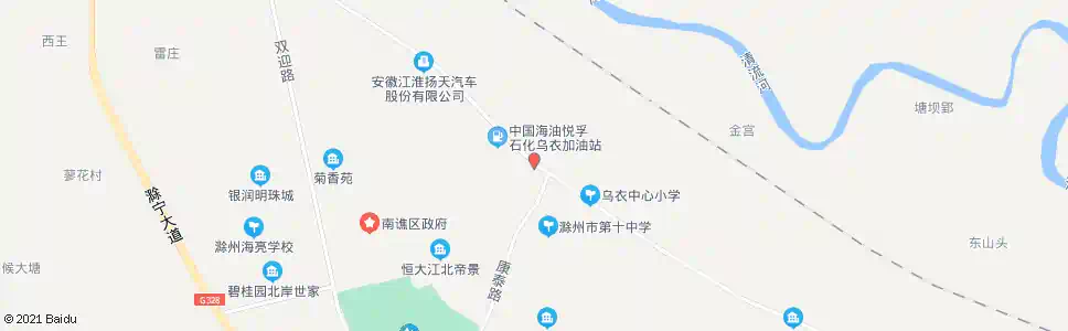 滁州三岔路_公交站地图_滁州公交_妙搜公交查询2025