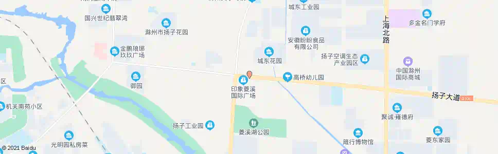 滁州扬子菜场_公交站地图_滁州公交_妙搜公交查询2025
