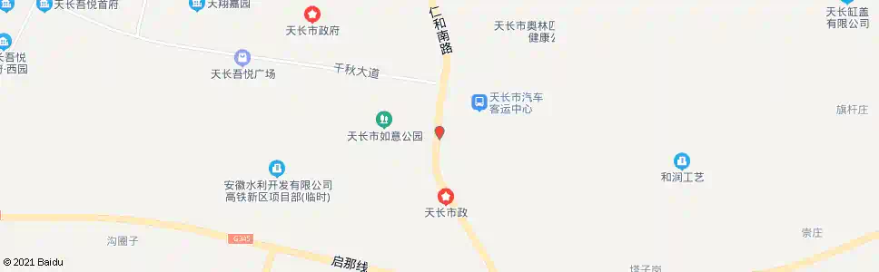 滁州田庄居委会_公交站地图_滁州公交_妙搜公交查询2025