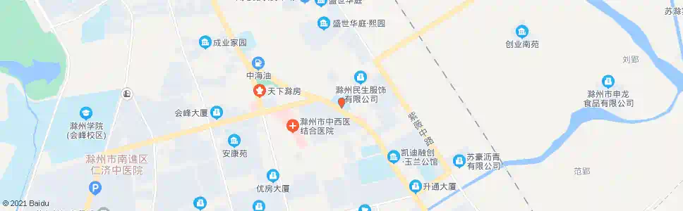 滁州公安驾校_公交站地图_滁州公交_妙搜公交查询2025
