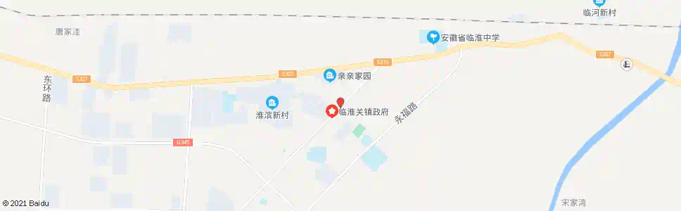 滁州临淮关镇政府_公交站地图_滁州公交_妙搜公交查询2025