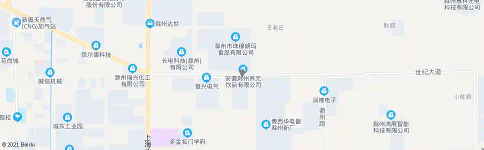 滁州杭州路_公交站地图_滁州公交_妙搜公交查询2025