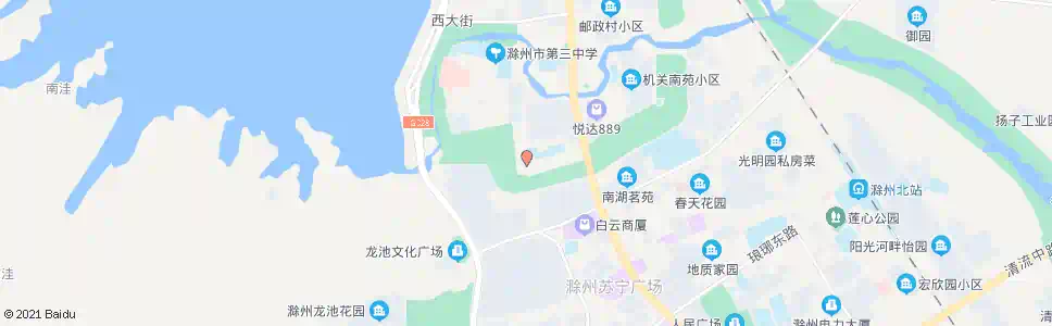 滁州解放小学_公交站地图_滁州公交_妙搜公交查询2025