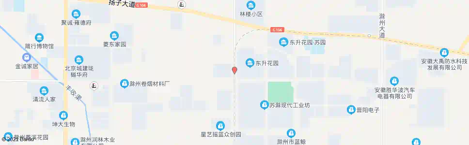 滁州苏滁产业园_公交站地图_滁州公交_妙搜公交查询2025