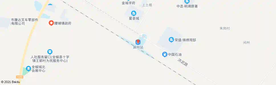 滁州清流桥_公交站地图_滁州公交_妙搜公交查询2025