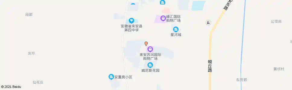 滁州城市花园_公交站地图_滁州公交_妙搜公交查询2025